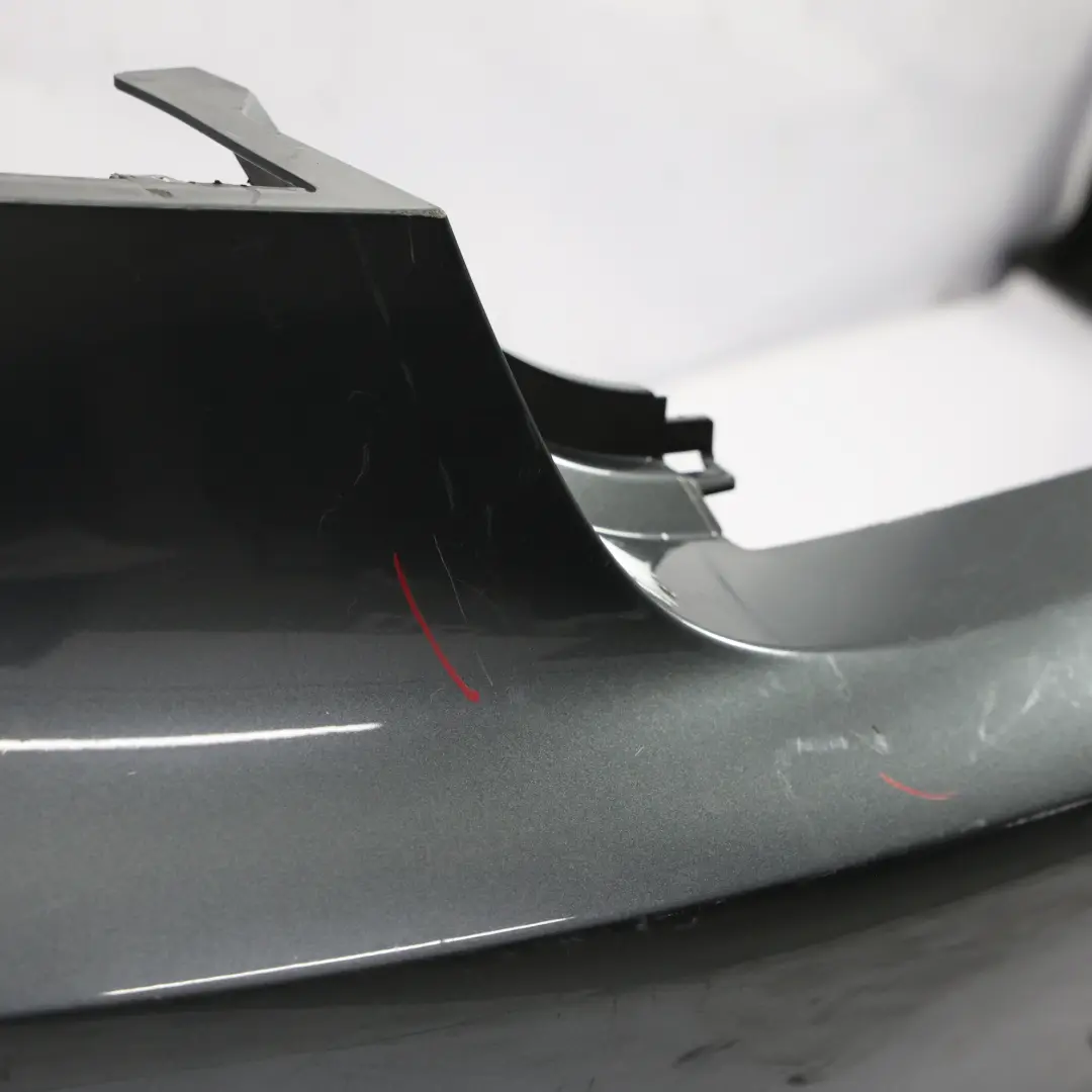 4G8 Rear Bumper Trim Panel Covering Daytona Grey Metallic - Z7S to Audi A7 with Part number 4G8807067AE Audi A7 4G8 Rear Bumper Trim Panel Covering Daytona Grey Metallic - Z7S - SKU 4G8807067AE-DGR - Part number 4G8807067AE