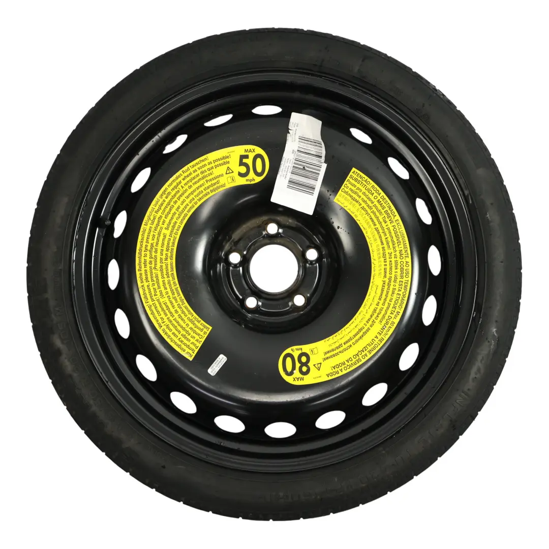 Koło Zapasowe Stalowe Pirelli 145/60/R20 41/2.Jx ET22 4GC601027E do Audi A7 4G o numerze 4G0601027E Audi A7 4G Koło Zapasowe Stalowe Pirelli 145/60/R20 41/2.Jx ET22 4GC601027E - SKU 4G0601027E-2 - Numer Części 4G0601027E