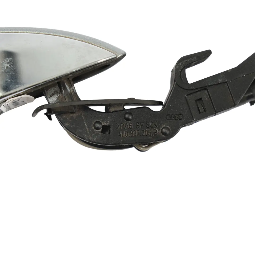 Außen Tür Griff Hinten Links Quarzgrau - Y7G für Audi A6 C7 A8 D4 mit Teilenummer 4H0837205B Audi A6 C7 A8 D4 Außen Tür Griff Hinten Links Quarzgrau - Y7G - SKU 4H0837205B-QGR - Teilenummer 4H0837205B