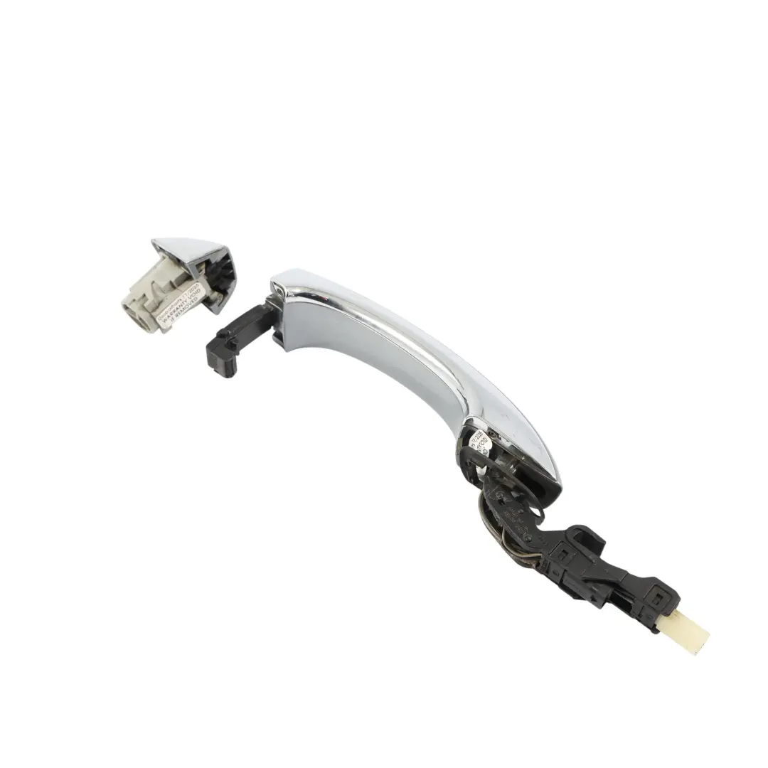 Audi A6 C7 A8 D4 Außen Tür Griff Hinten Links Quarzgrau - Y7G - SKU 4H0837205B-QGR - Teilenummer 4H0837205B