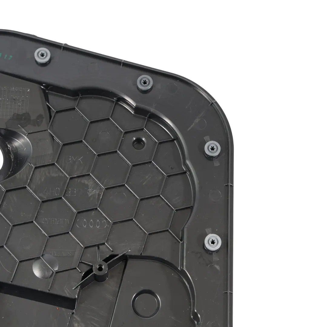 Audi A8 D4 Front Door Locking Mechanism Mount Bracket Base Left N/S - SKU 4H0837915 - Part number 4H0837915