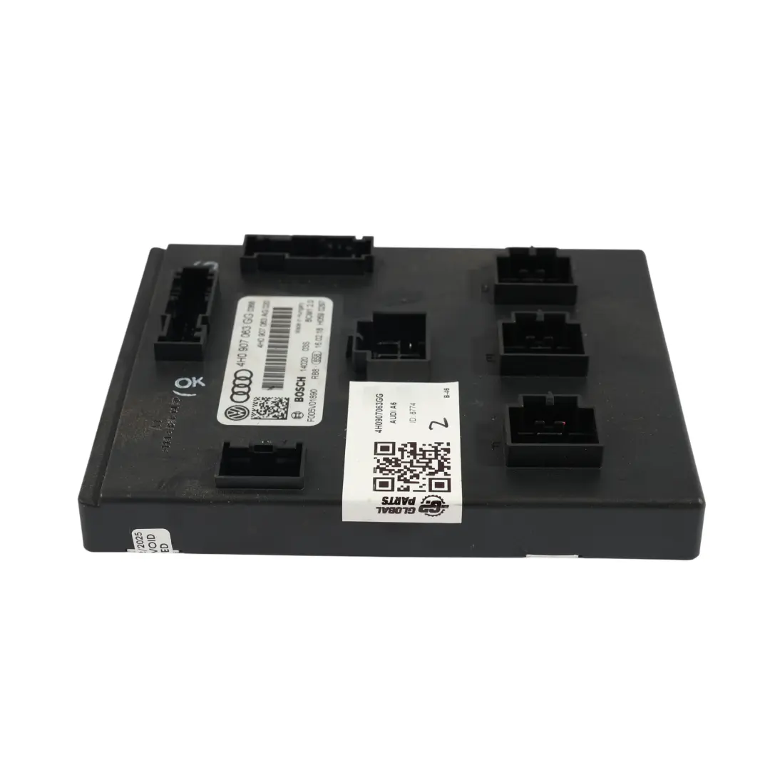 Suministro BCM Unidad Módulo Control Carrocería ECU para Audi A6 C7 A7 4G con número de pieza 4H0907063GG Audi A6 C7 A7 4G Suministro BCM Unidad Módulo Control Carrocería ECU - SKU 4H0907063GG - Número de pieza 4H0907063GG