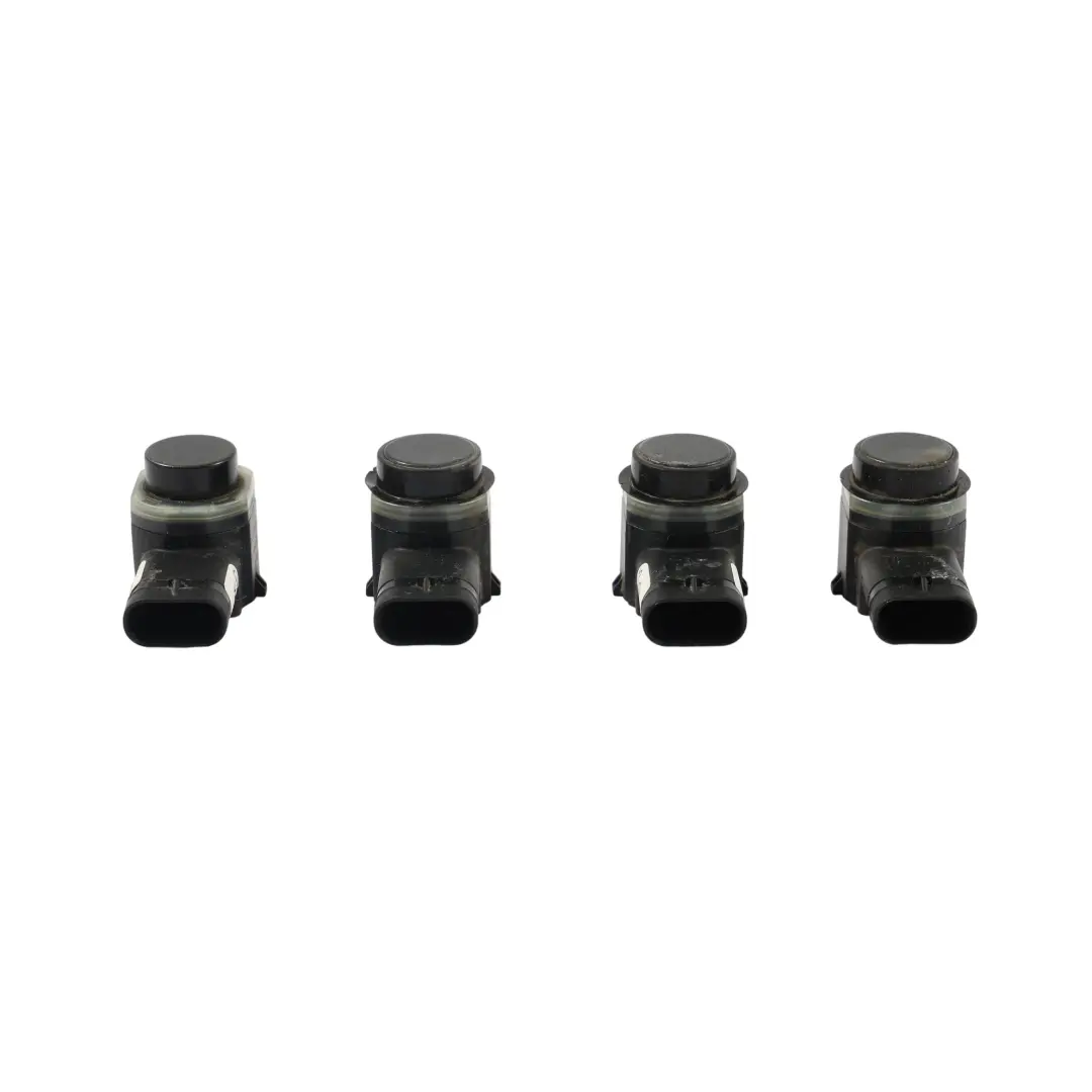 VW Audi Seat Skoda Czujnik Parkowania PDC Komplet X4 Czarne - F9R - SKU 4H0919275-BMA - Numer Części 4H0919275
