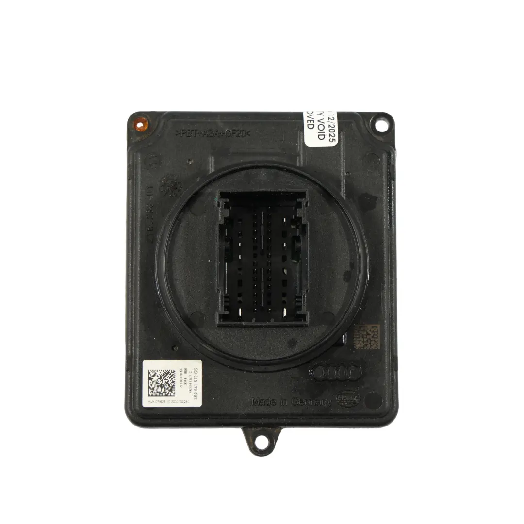 Audi A3 8Y LED Headlight Headlamp Ballast Control Module - SKU 4K0941572CS - Part number 4K0941572CS
