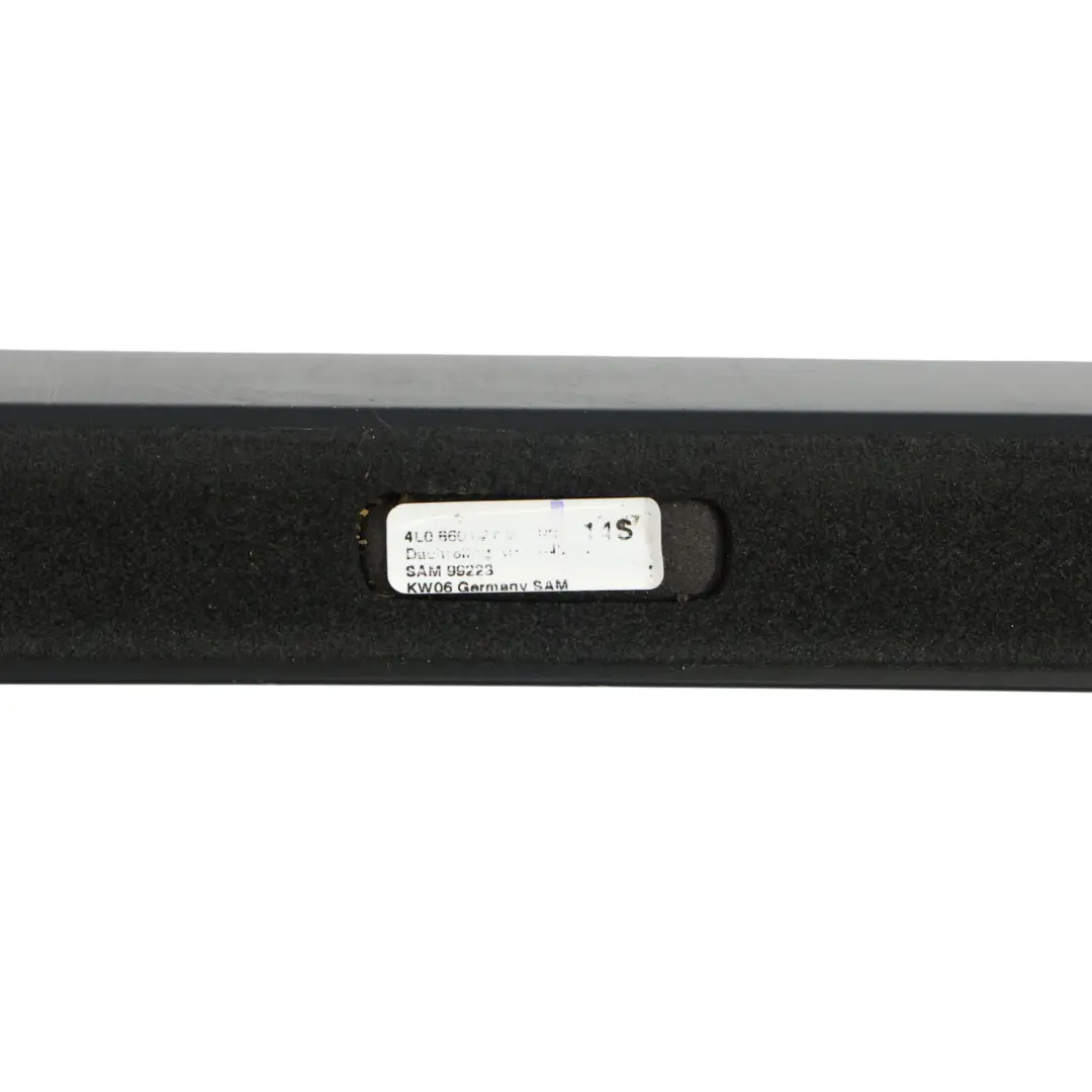 Juego De Rieles De Techo Izquierdo Derecho Moldura Negra Imprimada para Audi Q7 4L con número de pieza 4L0860021M Audi Q7 4L Juego De Rieles De Techo Izquierdo Derecho Moldura Negra Imprimada - SKU 4L0860021M - Número de pieza 4L0860021M