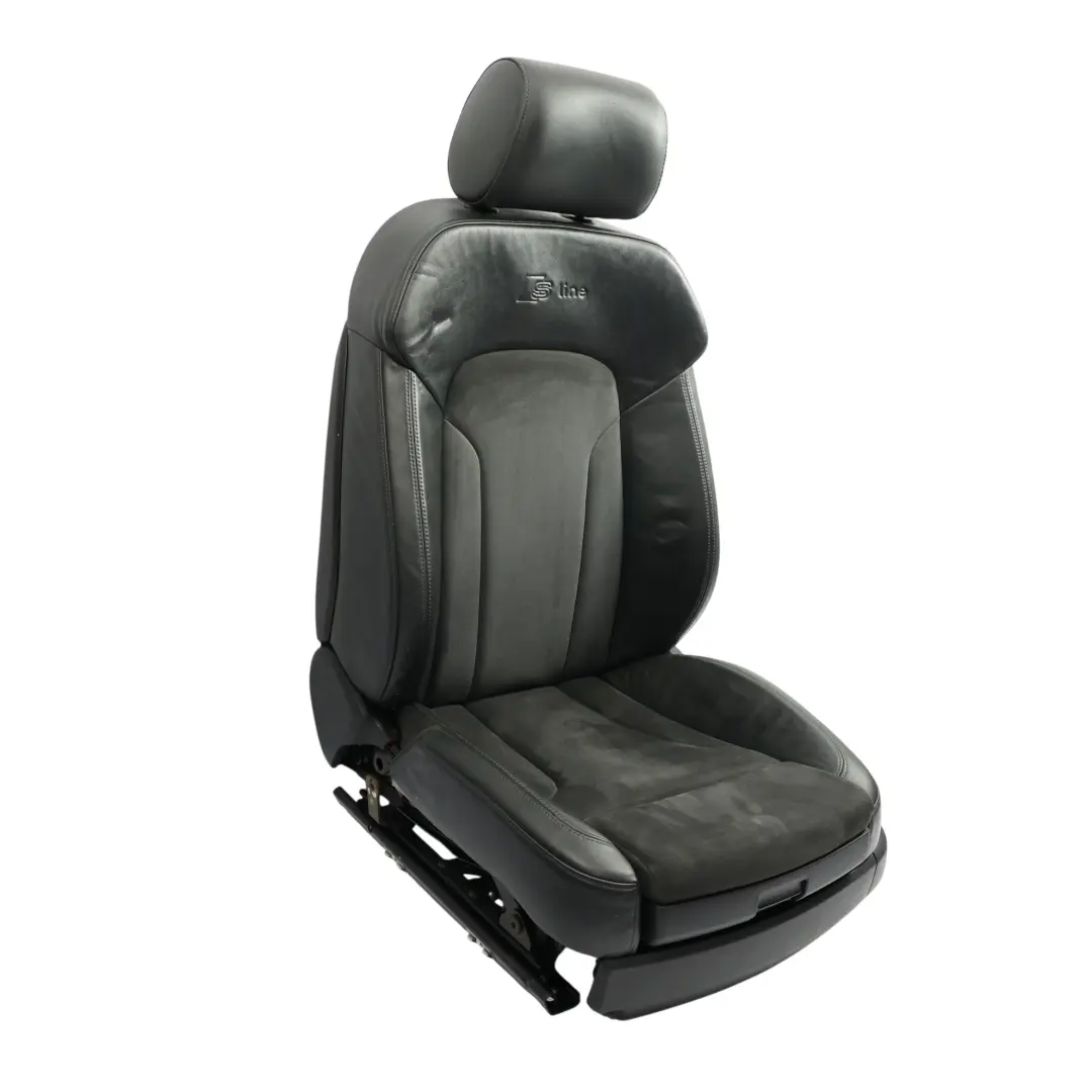 Audi Q7 4L Fotel Przedni Lewy Przód S-Line Sport Podgrzewany Półskóra - SKU 4L0881805G-1 - Numer Części 4L0881805G