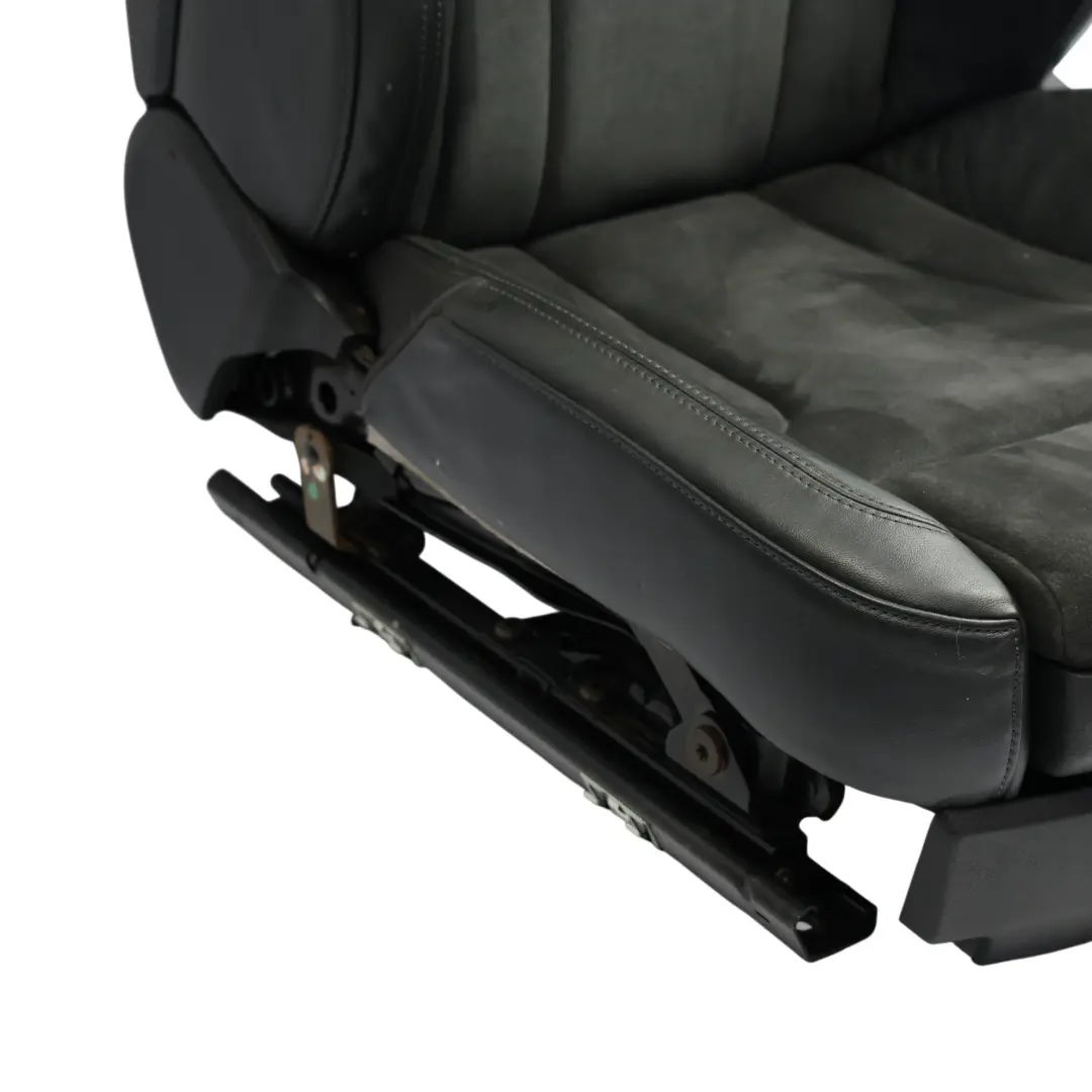 Audi Q7 4L Siège Avant Gauche S-Line Cuir Sport Alcantara Noir - SKU 4L0881805G-1 - Numéro de pièce 4L0881805G