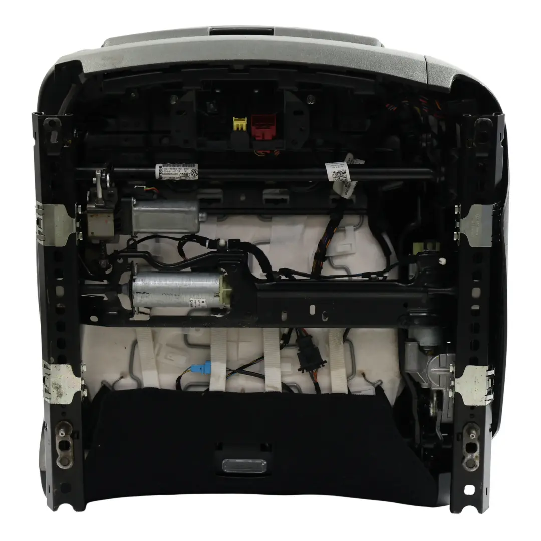 Audi Q7 4L Sitz Vorne Links S-Line Sport Leder Alcantara Schwarz - SKU 4L0881805G-1 - Teilenummer 4L0881805G