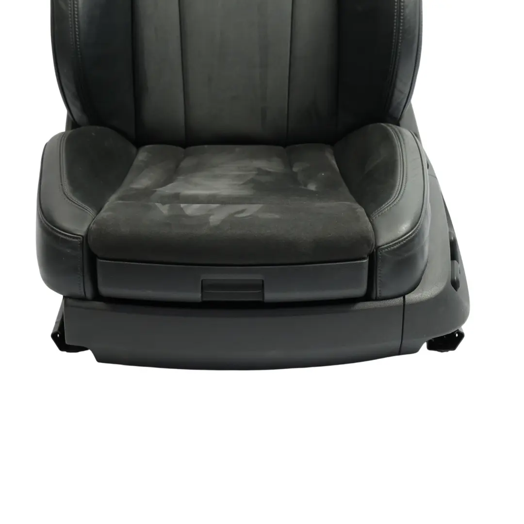 Audi Q7 4L Seat Front Left N/S S-Line Sport Heated Leather Alcantara Black - SKU 4L0881805G-1 - Part number 4L0881805G
