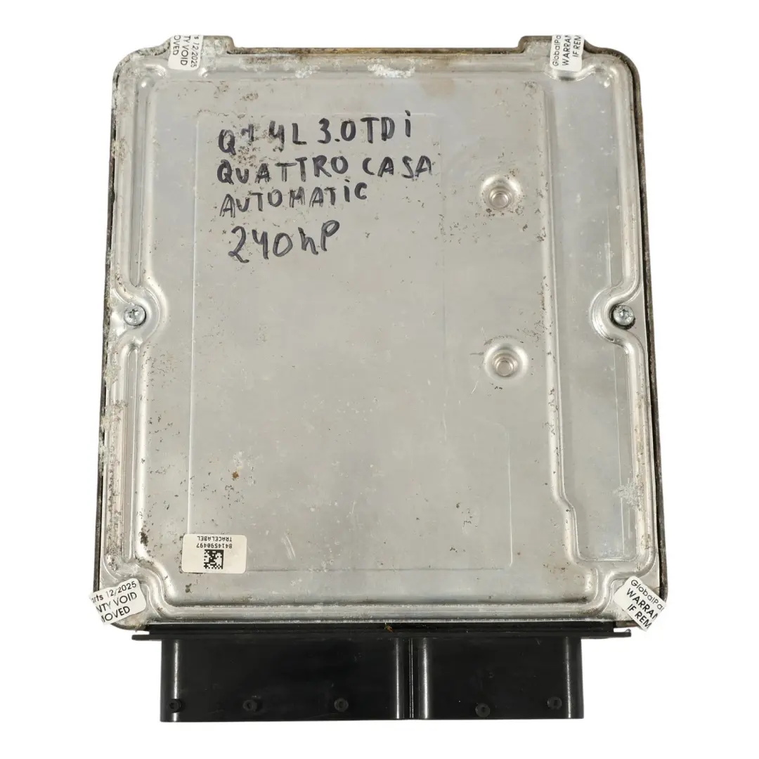 CASA Quattro 240HP Engine Contol ECU Set Automatic to Audi Q7 4L 3.0 TDI with Part number 4L0910401G Audi Q7 4L 3.0 TDI CASA Quattro 240HP Engine Contol ECU Set Automatic - SKU 4L0910401G-1 - Part number 4L0910401G