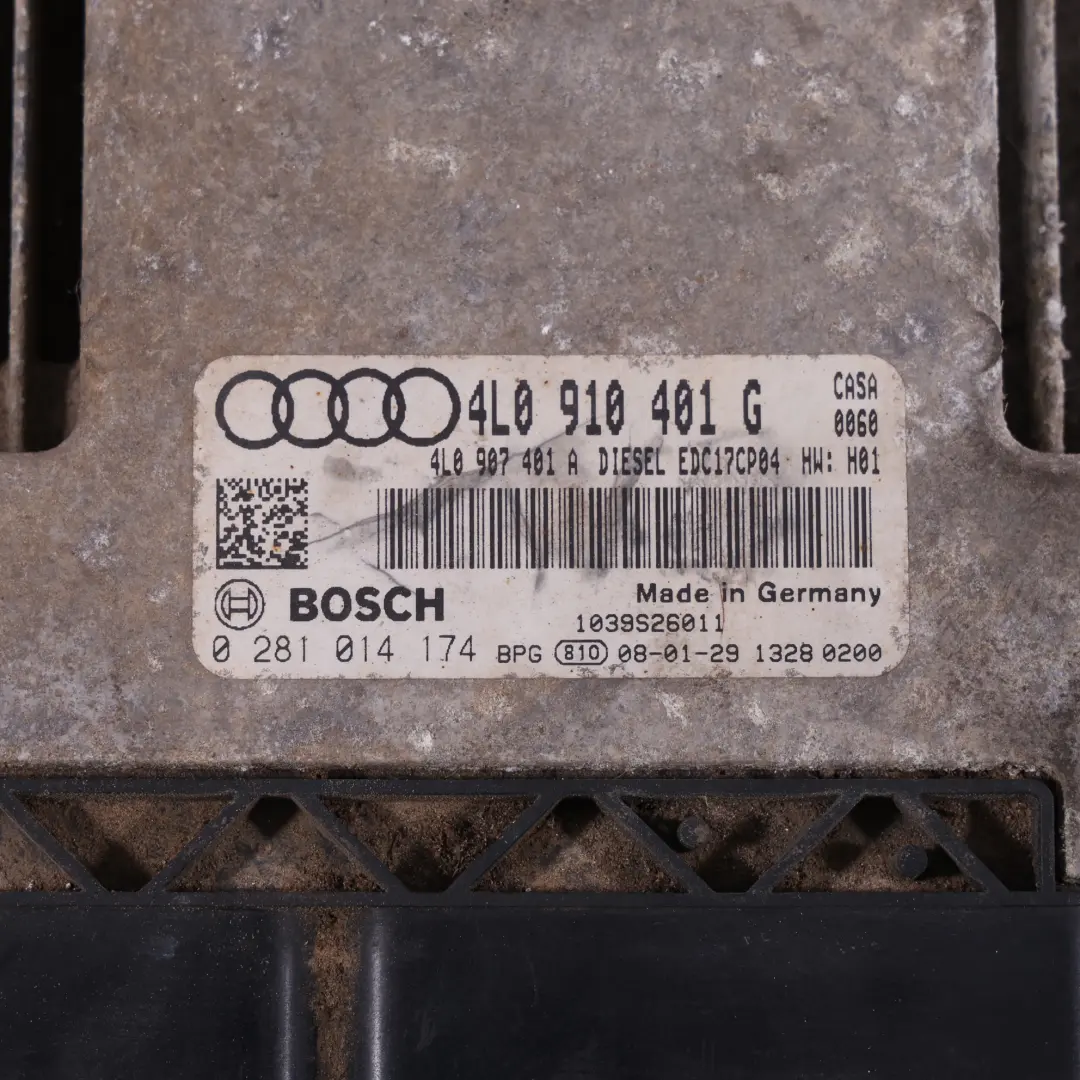 CASA Quattro 240PS Motor Steuerung Satz Automatik für Audi Q7 4L 3.0 TDI mit Teilenummer 4L0910401G Audi Q7 4L 3.0 TDI CASA Quattro 240PS Motor Steuerung Satz Automatik - SKU 4L0910401G-1 - Teilenummer 4L0910401G