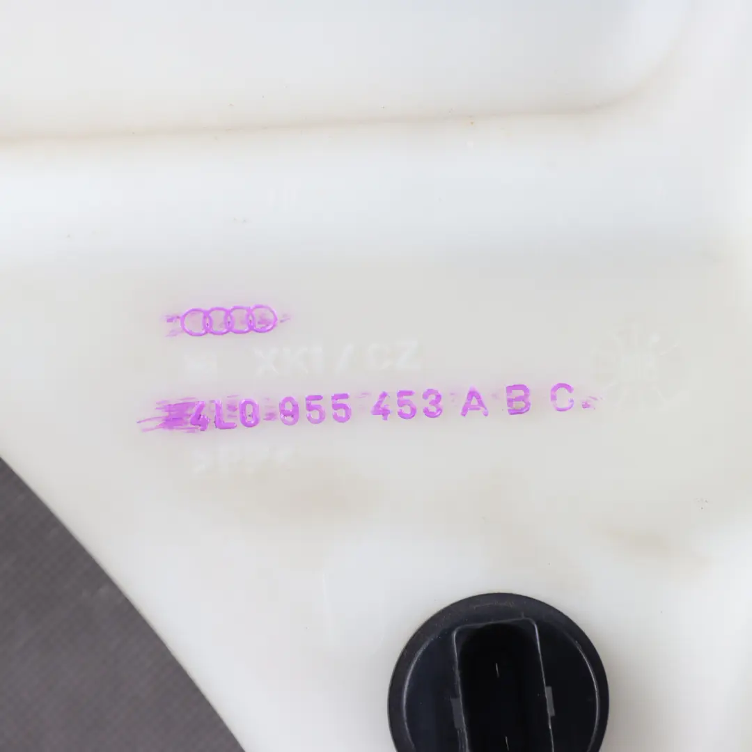 Serbatoio Lavavetri Parabrezza per Audi Q7 4L con numero di parte 4L0955453 Audi Q7 4L Serbatoio Lavavetri Parabrezza - SKU 4L0955453 - Numero di parte 4L0955453