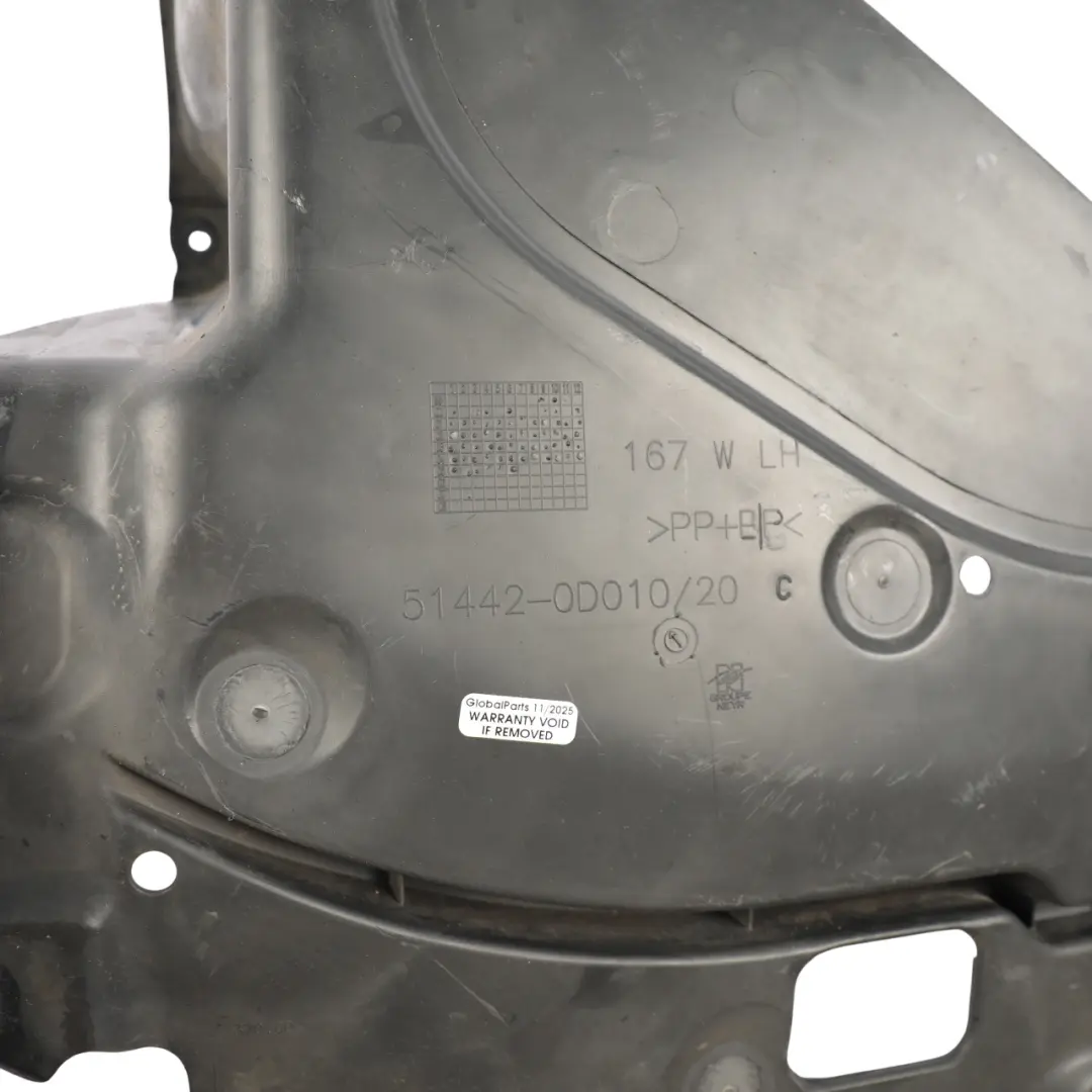 Toyota Yaris Mk1 Under Body Floor Left N/S Engine Bay Cover Panel - SKU 514420D010 - Part number 514420D010