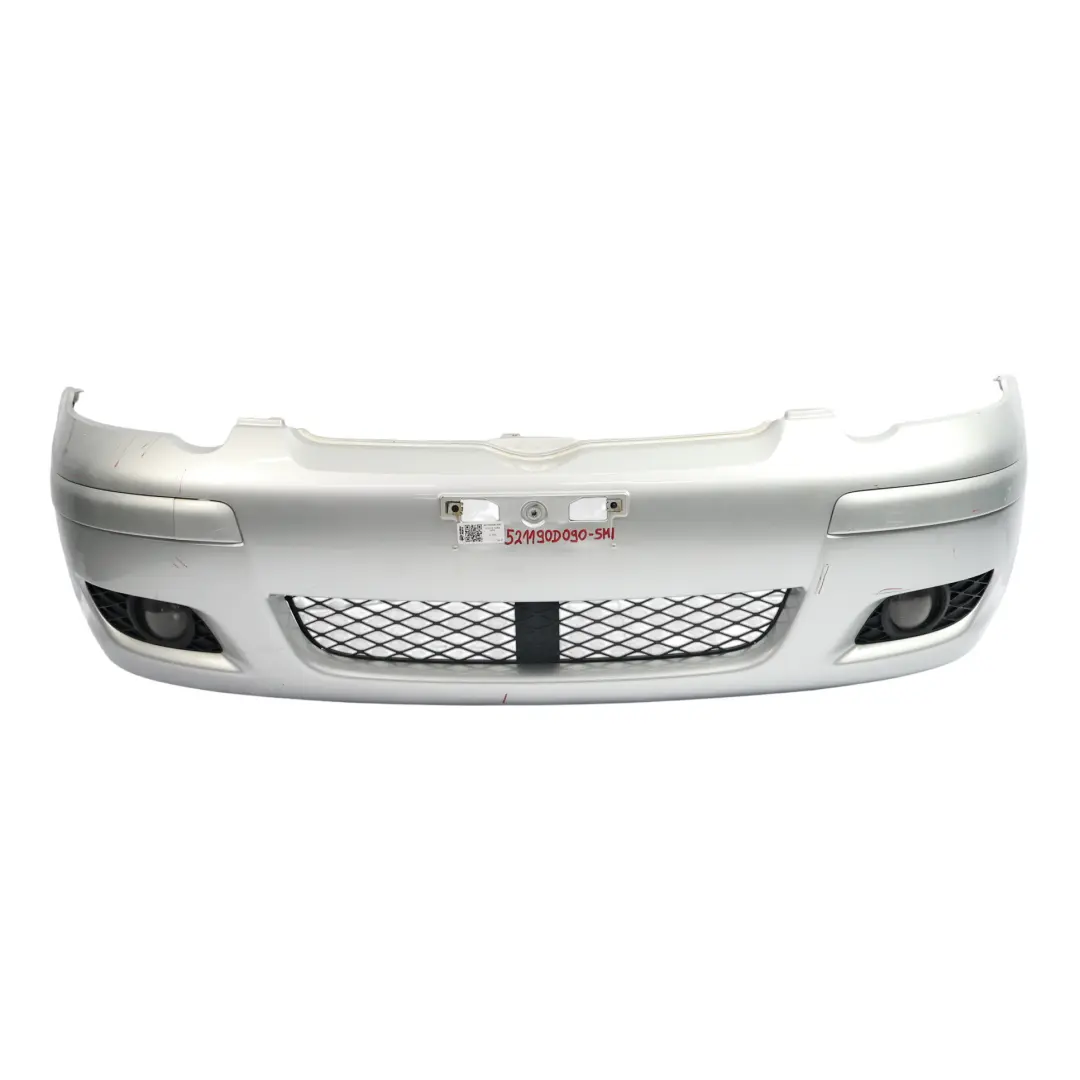 Toyota Yaris Mk1 Front Bumper Trim Panel Covering Silver Mica Metallic - 1E7 - SKU 521190D090-SMI - Part number 521190D090