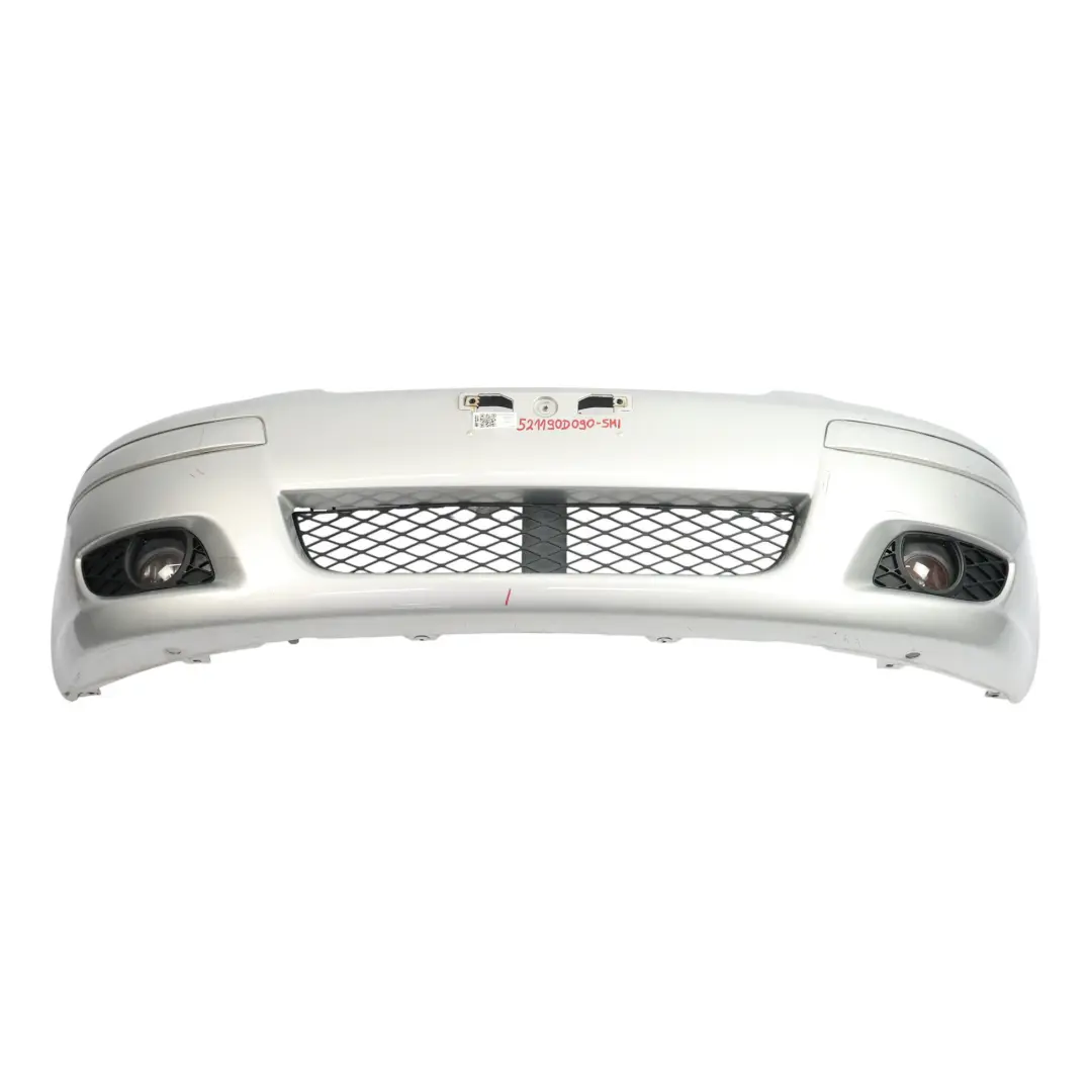 Mk1 Front Bumper Trim Panel Covering Silver Mica Metallic - 1E7 to Toyota Yaris with Part number 521190D090 Toyota Yaris Mk1 Front Bumper Trim Panel Covering Silver Mica Metallic - 1E7 - SKU 521190D090-SMI - Part number 521190D090