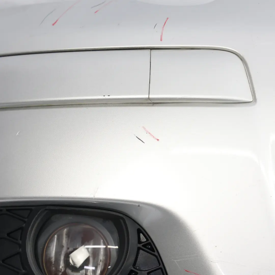 Toyota Yaris Mk1 Front Bumper Trim Panel Covering Silver Mica Metallic - 1E7 - SKU 521190D090-SMI - Part number 521190D090