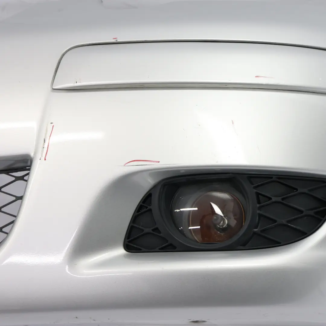 Toyota Yaris Mk1 Front Bumper Trim Panel Covering Silver Mica Metallic - 1E7 - SKU 521190D090-SMI - Part number 521190D090