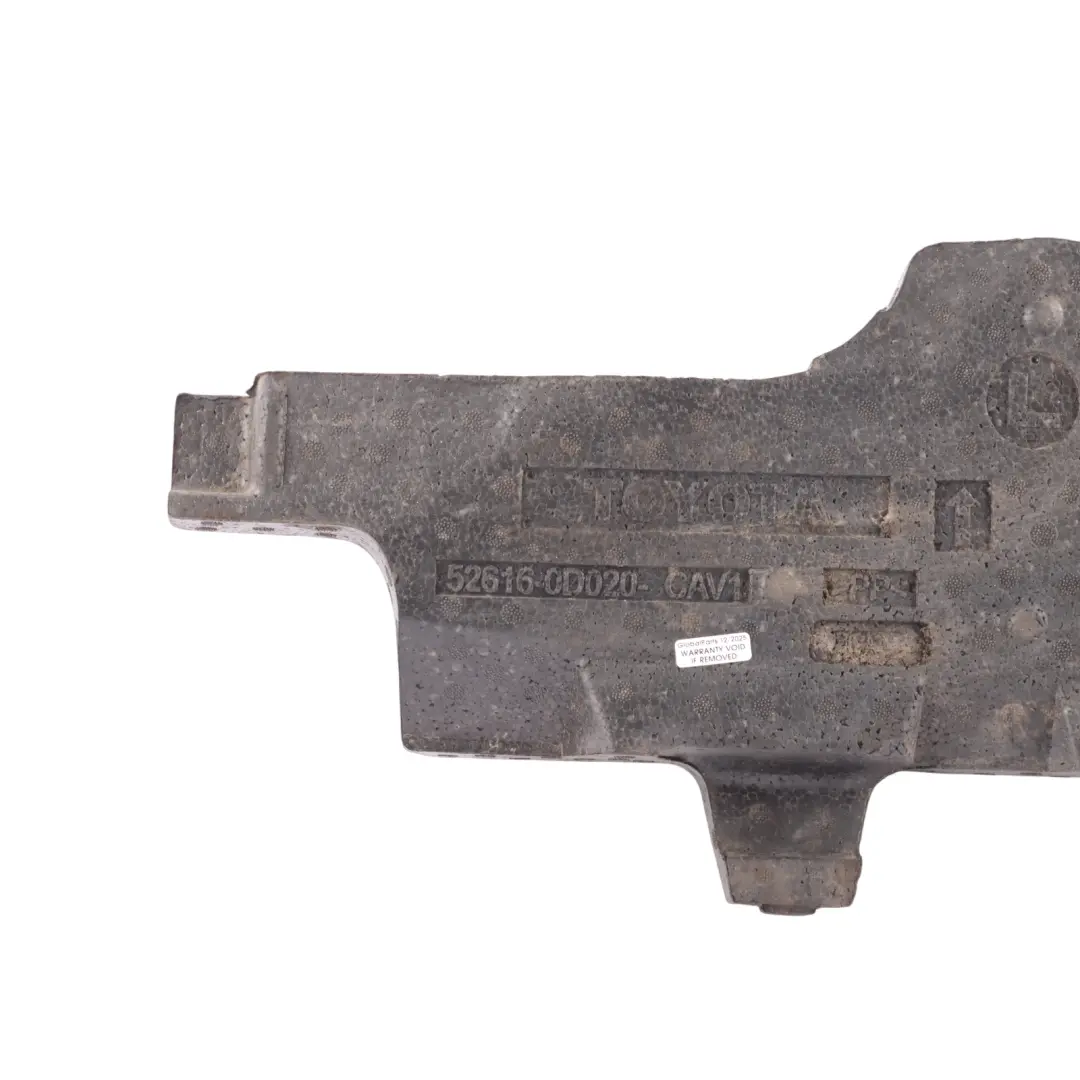 Toyota Yaris XP10 Rear Bumper Absorber Foam Cover Panel Left N/S 81170-0D090 - SKU 526160D020 - Part number 526160D020