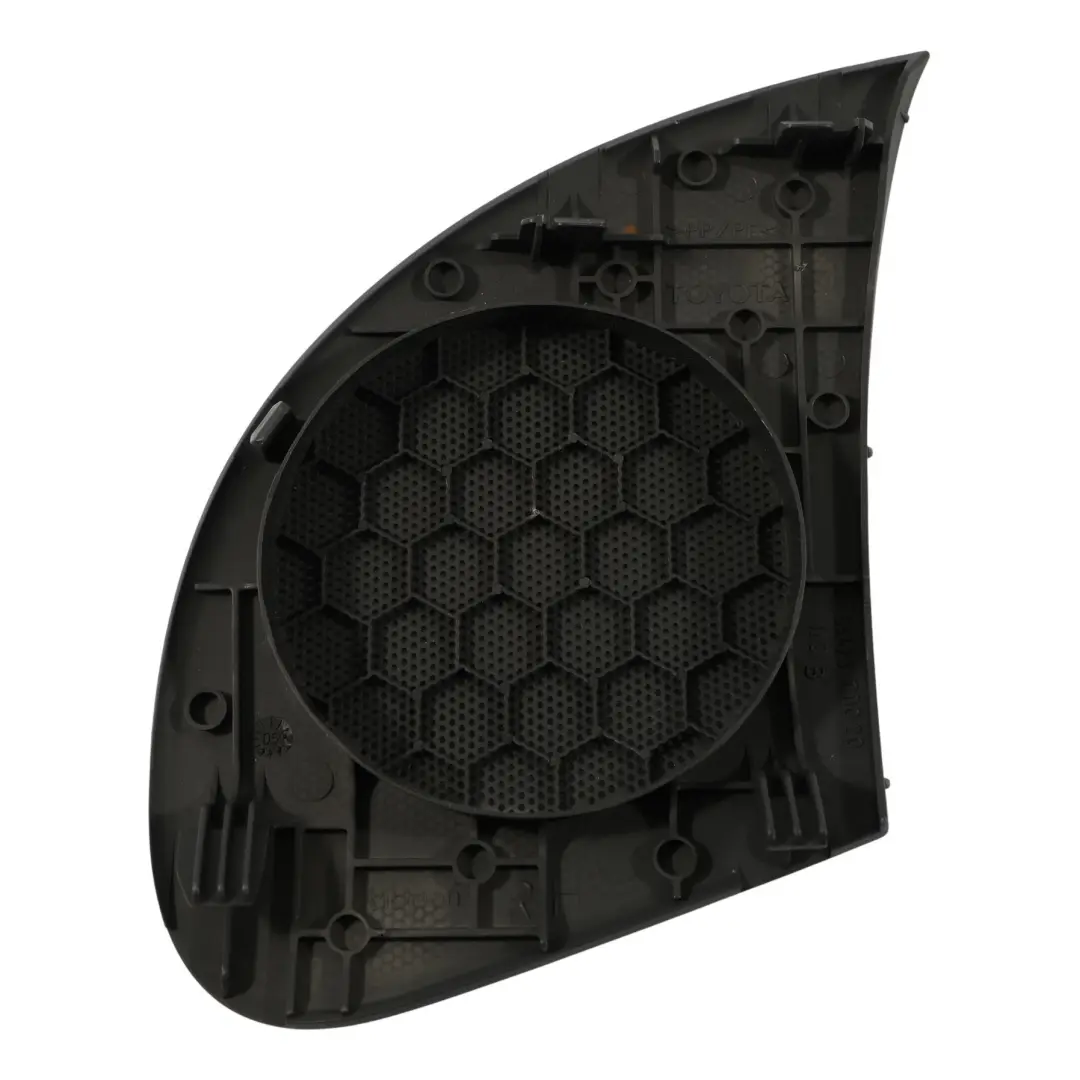 Toyota Yaris MK1 Speaker Cover Front Right O/S Trim Door Panel Black - SKU 554730D020 - Part number 554730D020