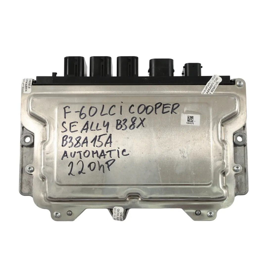 Mini Cooper F60 SE ALL4 B38X 220CH Calculateur Moteur DME Automatique - SKU 5A1B272-1 - Numéro de pièce 5A1B272