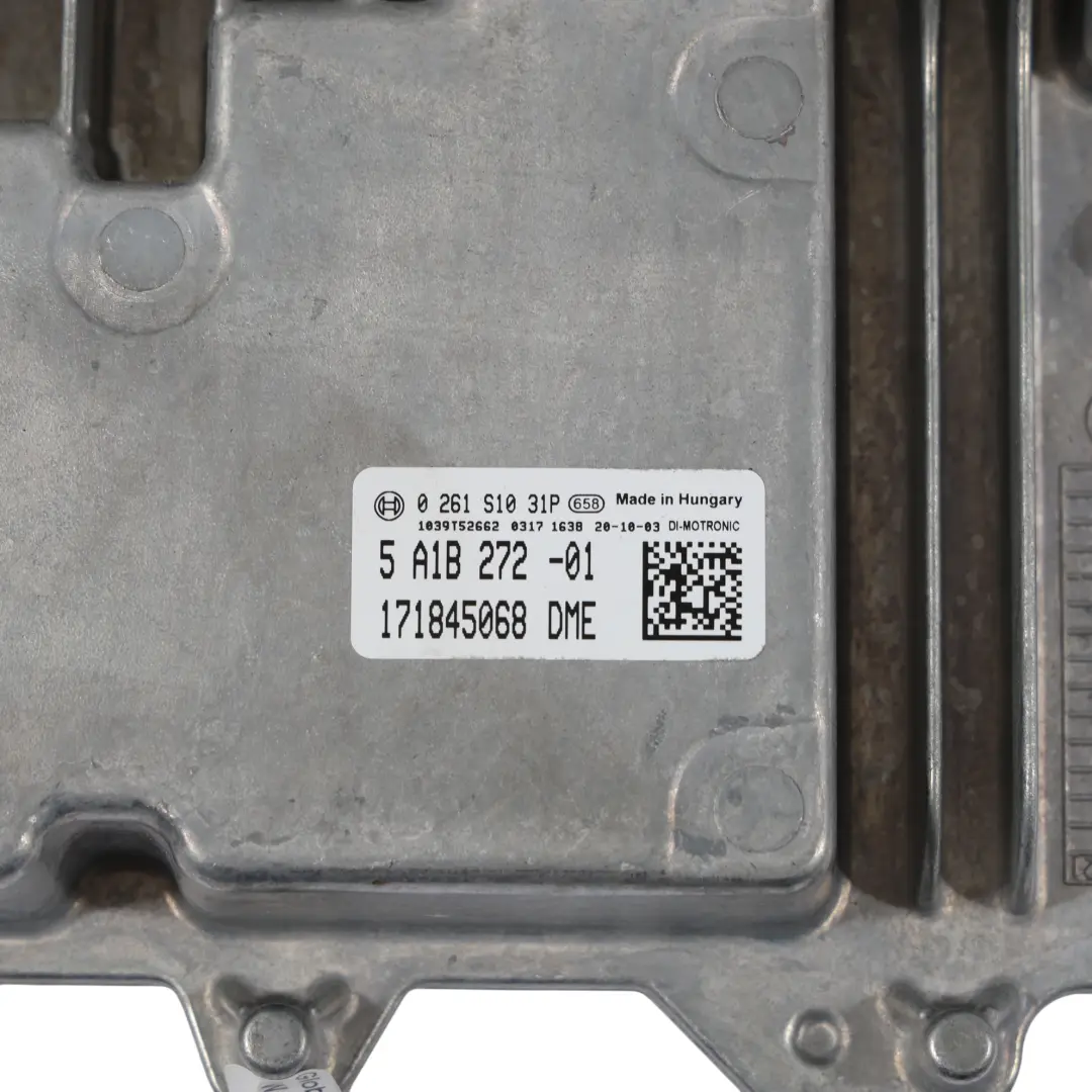 B38X 220HP Motore Controllo ECU DME Automatico per Mini Cooper F60 SE ALL4 con numero di parte 5A1B272 Mini Cooper F60 SE ALL4 B38X 220HP Motore Controllo ECU DME Automatico - SKU 5A1B272-1 - Numero di parte 5A1B272