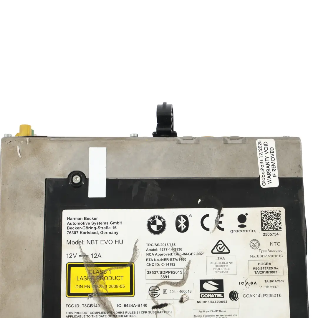 Unità Di Navigazione Satellitare Unità Principale per BMW F20 F21 F30 LCI con numero di parte 5A24036 BMW F20 F21 F30 LCI Unità Di Navigazione Satellitare Unità Principale - SKU 5A24036-1 - Numero di parte 5A24036