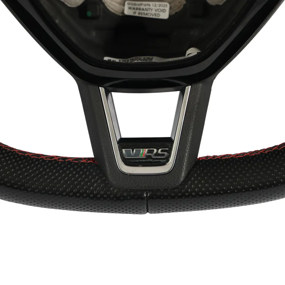 Mk3 5E VRS Lenkrad Schwarzes Leder Flache Unterseite für Skoda Octavia mit Teilenummer 5E0419091BB Skoda Octavia Mk3 5E VRS Lenkrad Schwarzes Leder Flache Unterseite - SKU 5E0419091BB - Teilenummer 5E0419091BB