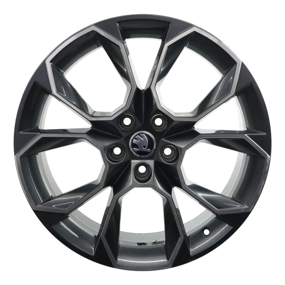 Skoda Octavia Mk3 RS Leichtmetallfelge Anthrazit Grau 19" 7,5J ET:51 - SKU 5E0601025AH-1 - Teilenummer 5E0601025AH