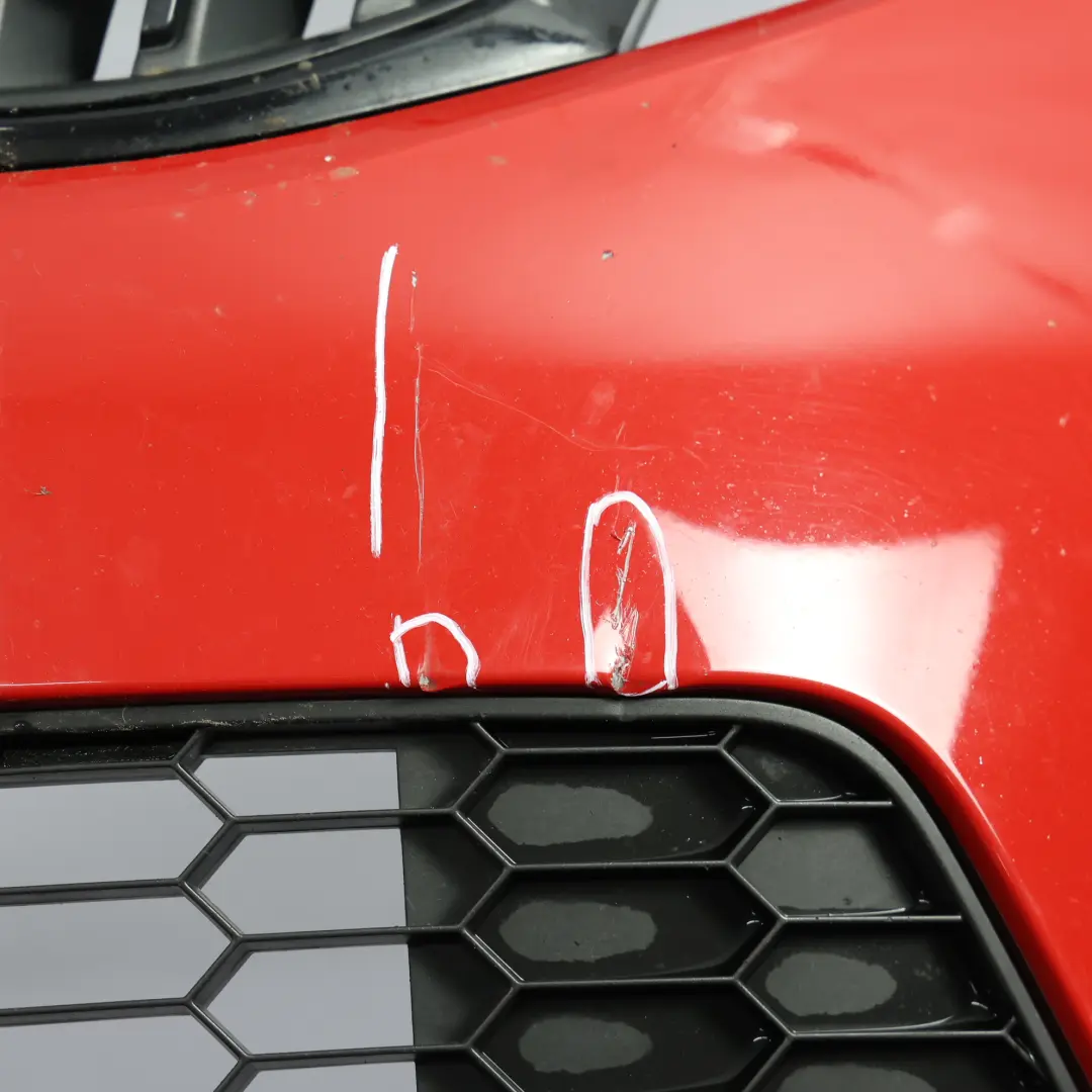 Skoda Octavia Mk3 Front Bumper Trim Panel Cover VRS RS Corrida Red - F3K - SKU 5E0807221AA-CORE - Part number 5E0807221AA