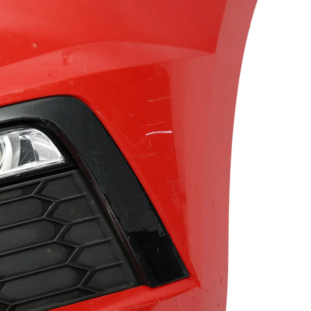 Skoda Octavia 3 Zderzak Przedni RS Corrida Red Czerwony - F3K - SKU 5E0807221AA-CORE - Numer Części 5E0807221AA