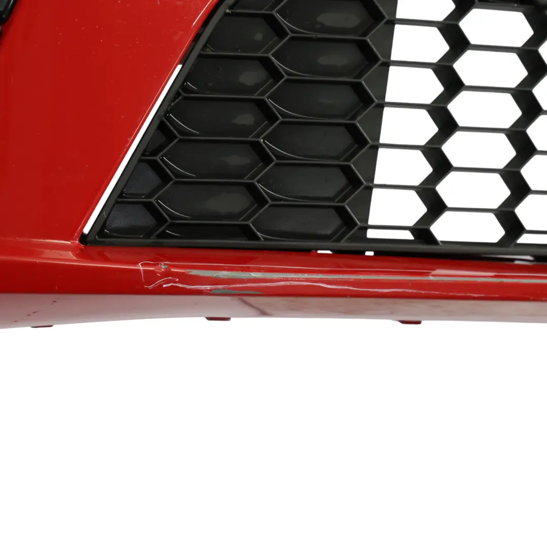Skoda Octavia 3 Zderzak Przedni RS Corrida Red Czerwony - F3K - SKU 5E0807221AA-CORE - Numer Części 5E0807221AA