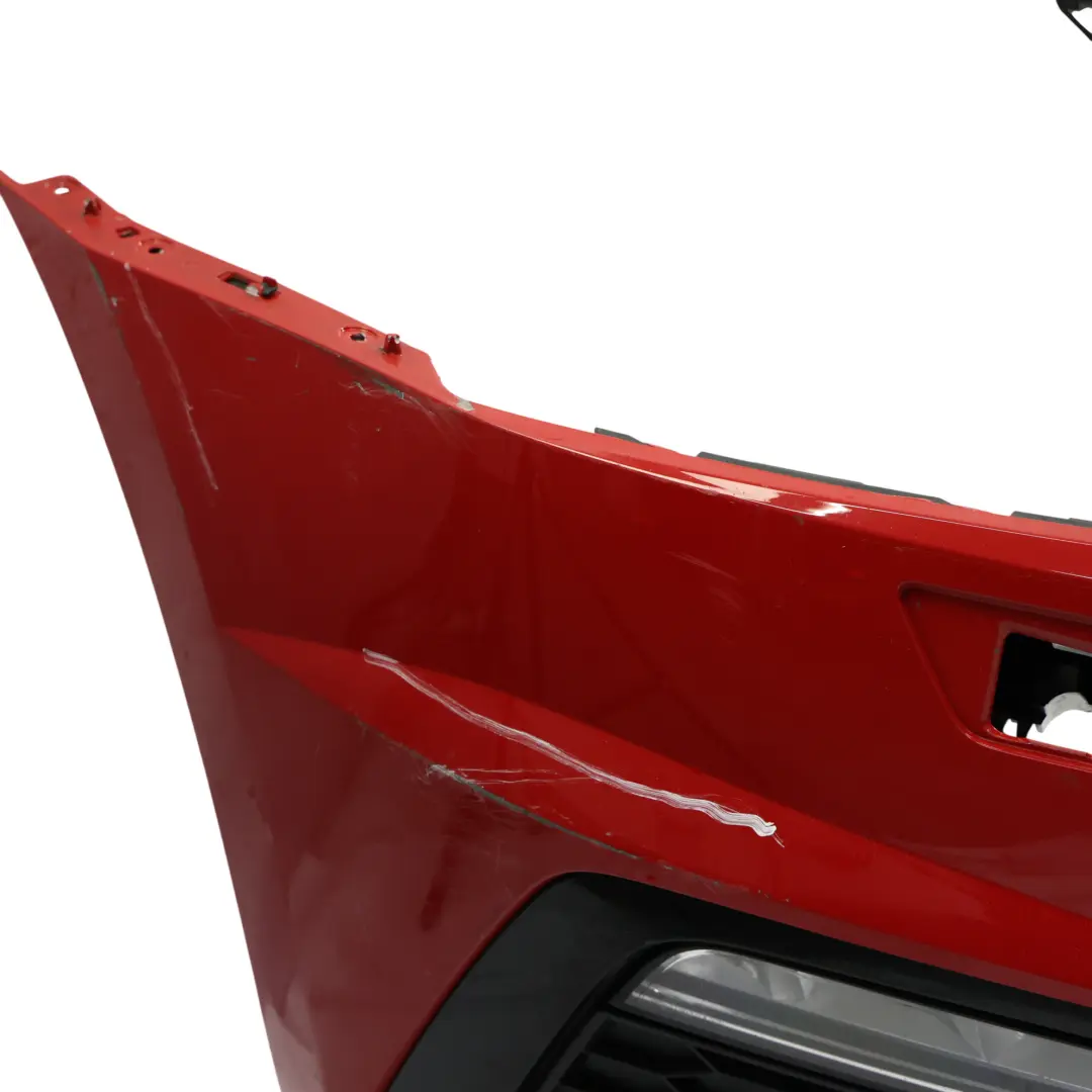 Skoda Octavia Mk3 Front Bumper Trim Panel Cover VRS RS Corrida Red - F3K - SKU 5E0807221AA-CORE - Part number 5E0807221AA