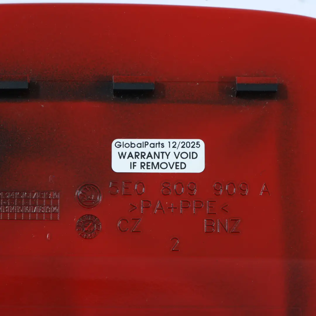 Skoda Octavia Mk3 5E Coperchio Carburante Riempimento Tappo Corrida Rosso - F3K - SKU 5E0809909A-CORE - Numero di parte 5E0809909A