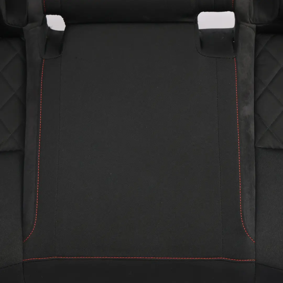 Skoda Octavia RS Mk3 5E Tylna Kanapa Materiał Czarno Czerwona - SKU 5E0885405AE - Numer Części 5E0885405AE