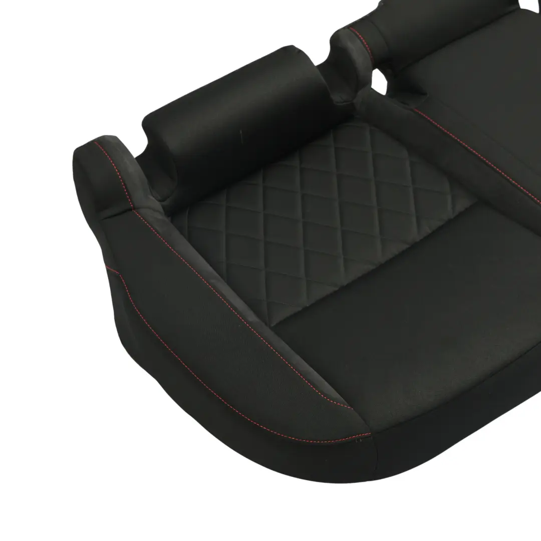Mk3 5E Asiento Trasero Asiento Tela Negro/Rojo para Skoda Octavia RS con número de pieza 5E0885405AE Skoda Octavia RS Mk3 5E Asiento Trasero Asiento Tela Negro/Rojo - SKU 5E0885405AE - Número de pieza 5E0885405AE