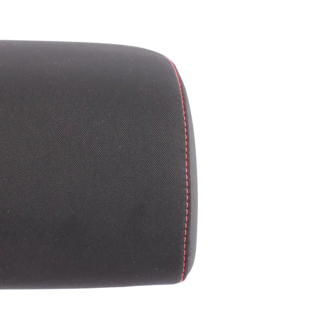 Skoda Octavia 5E Rear Seat Headrest Left Right N/O/S Black Fabric Red Stitching - SKU 5E0885901E - Part number 5E0885901E