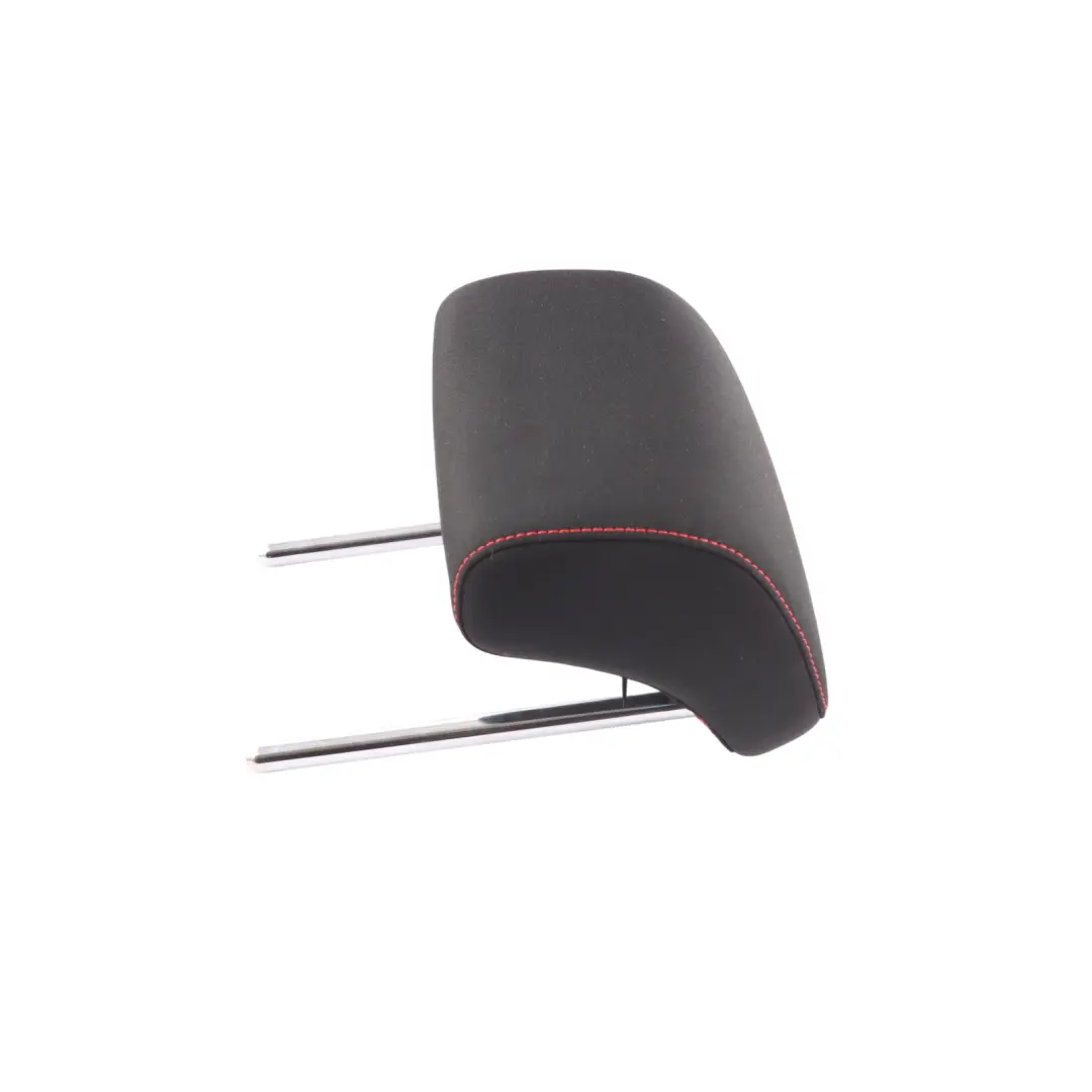 Headrest Left Right N/O/S Black Fabric Red Stitching to Skoda Octavia 5E Rear Seat with Part number 5E0885901E Skoda Octavia 5E Rear Seat Headrest Left Right N/O/S Black Fabric Red Stitching - SKU 5E0885901E - Part number 5E0885901E