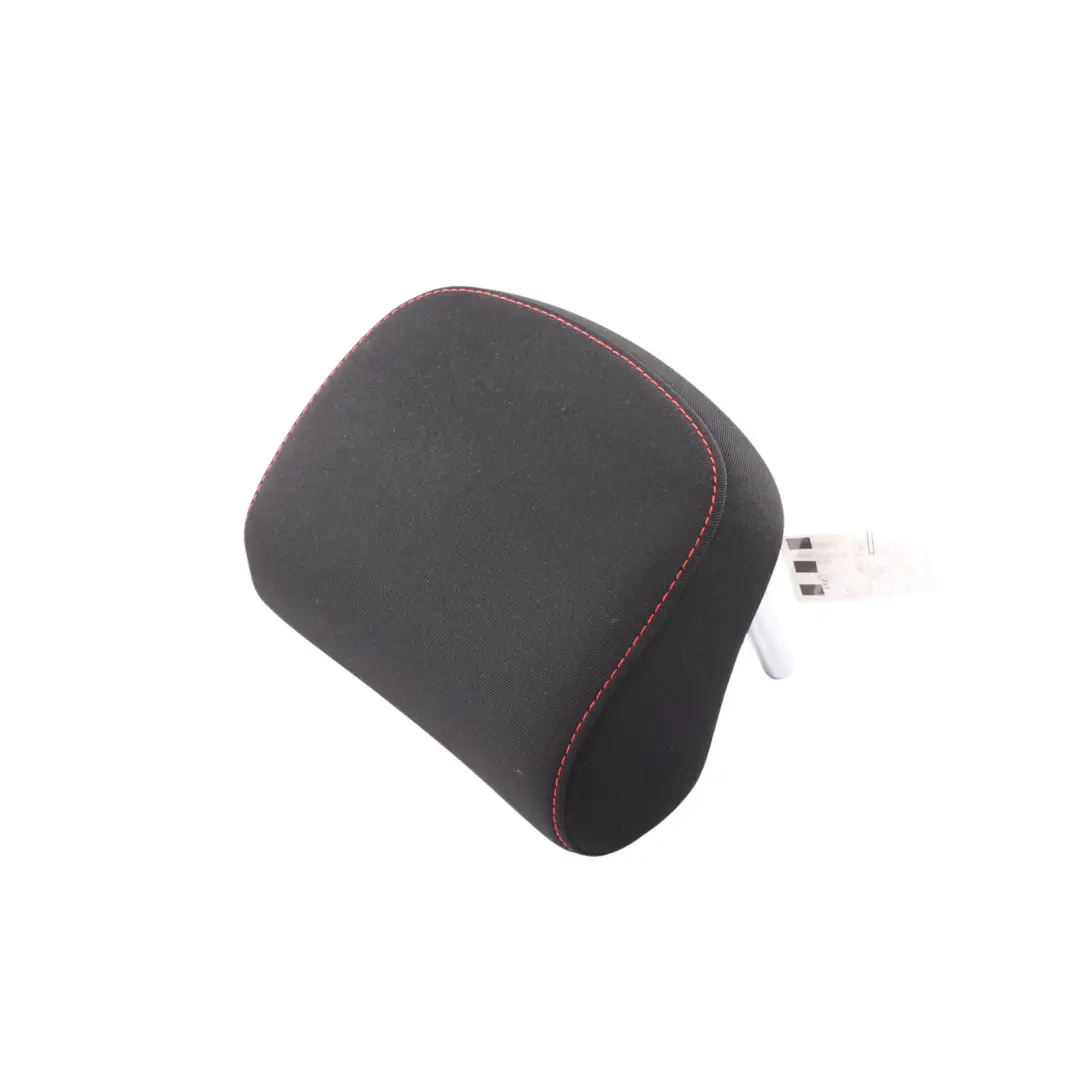 Centre Headrest Black Fabric Red Stitching to Skoda Octavia 5E Rear Seat with Part number 5E0885902E Skoda Octavia 5E Rear Seat Centre Headrest Black Fabric Red Stitching - SKU 5E0885902E - Part number 5E0885902E