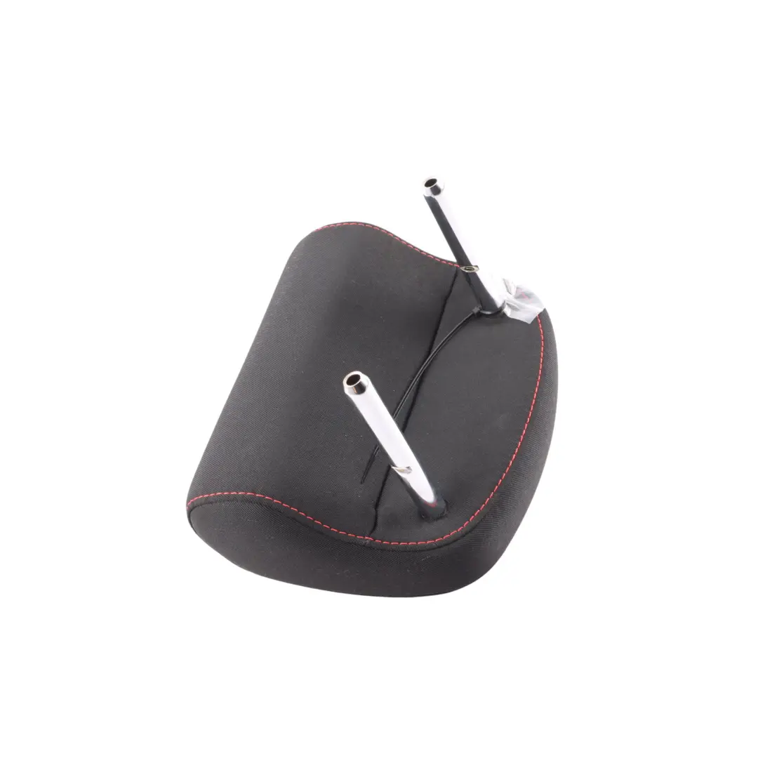 Centre Headrest Black Fabric Red Stitching to Skoda Octavia 5E Rear Seat with Part number 5E0885902E Skoda Octavia 5E Rear Seat Centre Headrest Black Fabric Red Stitching - SKU 5E0885902E - Part number 5E0885902E