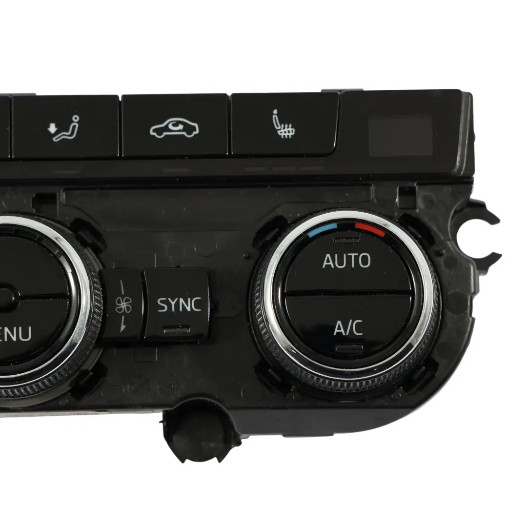 MK3 5E Calefacción Climatización A/C Aire Acon Panel para Skoda Octavia con número de pieza 5E0907044AQ Skoda Octavia MK3 5E Calefacción Climatización A/C Aire Acon Panel - SKU 5E0907044AQ - Número de pieza 5E0907044AQ