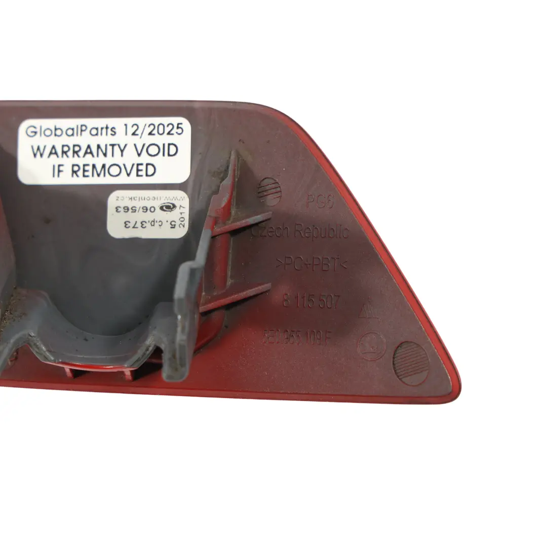 Mk3 5E Coperchio Lavafari Anteriore Sinistro Corrida Rosso-F3K per Skoda Octavia con numero di parte 5E0955109F Skoda Octavia Mk3 5E Coperchio Lavafari Anteriore Sinistro Corrida Rosso-F3K - SKU 5E0955109F-CORE - Numero di parte 5E0955109F