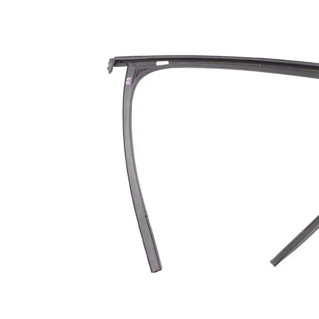 Skoda Octavia 5E Rear Door Window Seal Guide Frame Cover Right O/S - SKU 5E9839432T - Part number 5E9839432T