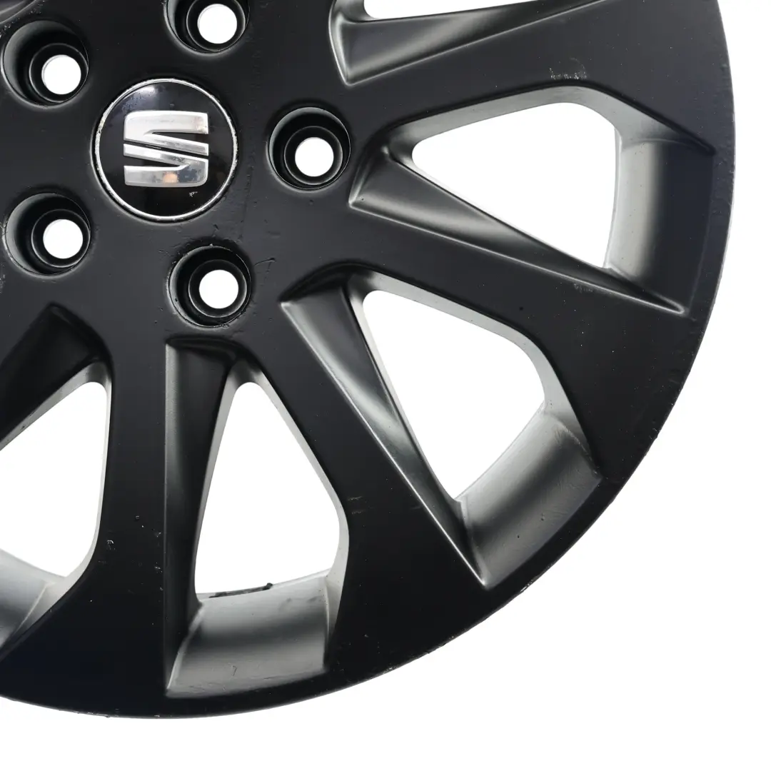 Mk3 5F Cerchio In Lega Nero 16" 6,5J ET:46 Star Spoke per Seat Leon con numero di parte 5F0601025A Seat Leon Mk3 5F Cerchio In Lega Nero 16" 6,5J ET:46 Star Spoke - SKU 5F0601025A-1 - Numero di parte 5F0601025A