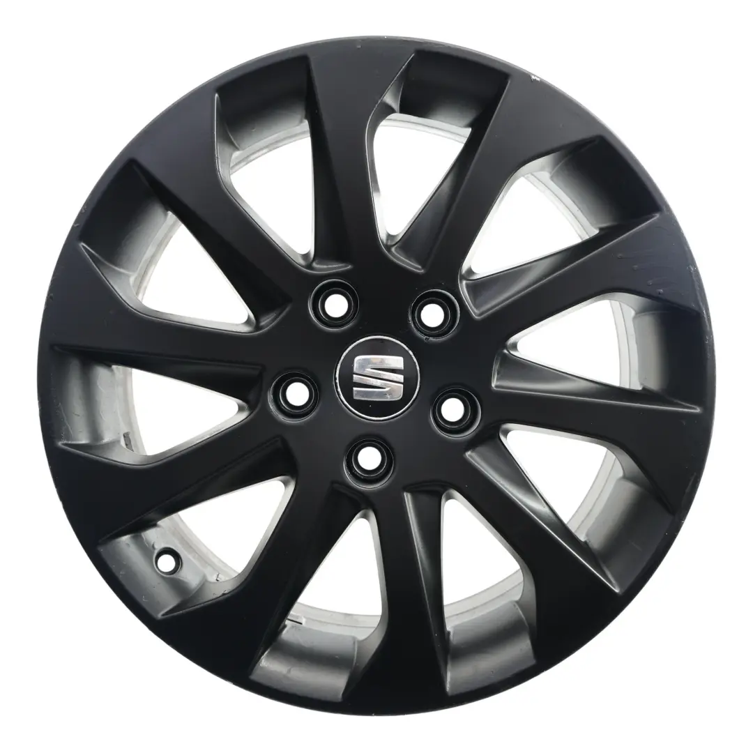 Seat Leon Mk3 5F Wheel Rim Alloy Black 16" 6,5J ET:46 Star Spoke - SKU 5F0601025A-2 - Part number 5F0601025A