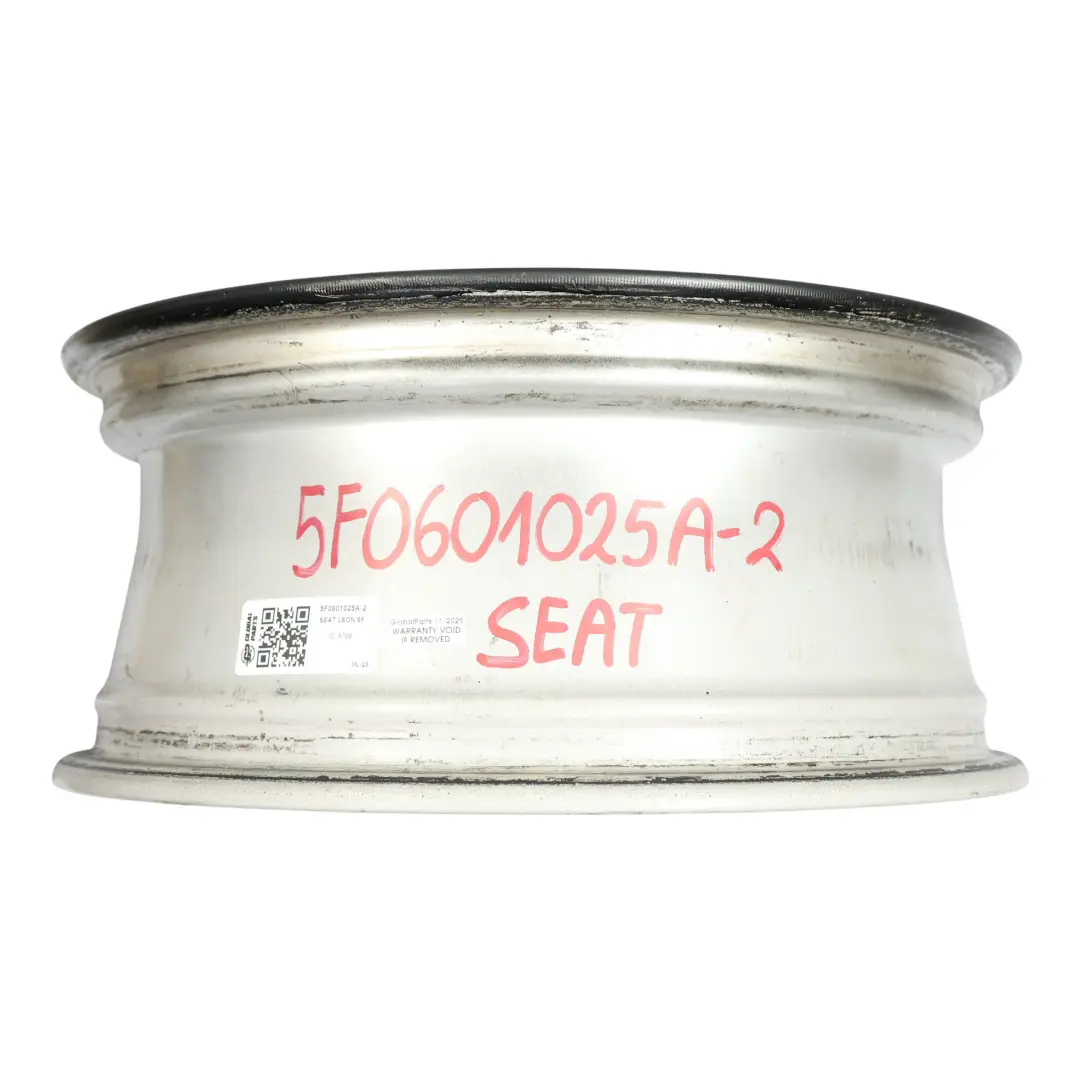 Seat Leon Mk3 5F Cerchio In Lega Nero 16" 6,5J ET:46 Star Spoke - SKU 5F0601025A-2 - Numero di parte 5F0601025A
