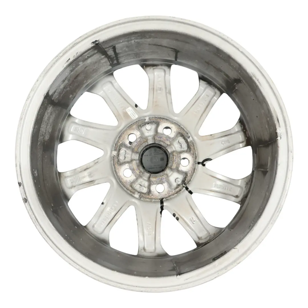 Seat Leon Mk3 5F Cerchio In Lega Nero 16" 6,5J ET:46 Star Spoke - SKU 5F0601025A-2 - Numero di parte 5F0601025A