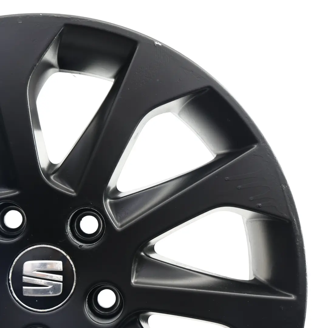 Seat Leon Mk3 5F Felga Aluminiowa Czarna 16" 6,5J ET:46 - SKU 5F0601025A-2 - Numer Części 5F0601025A
