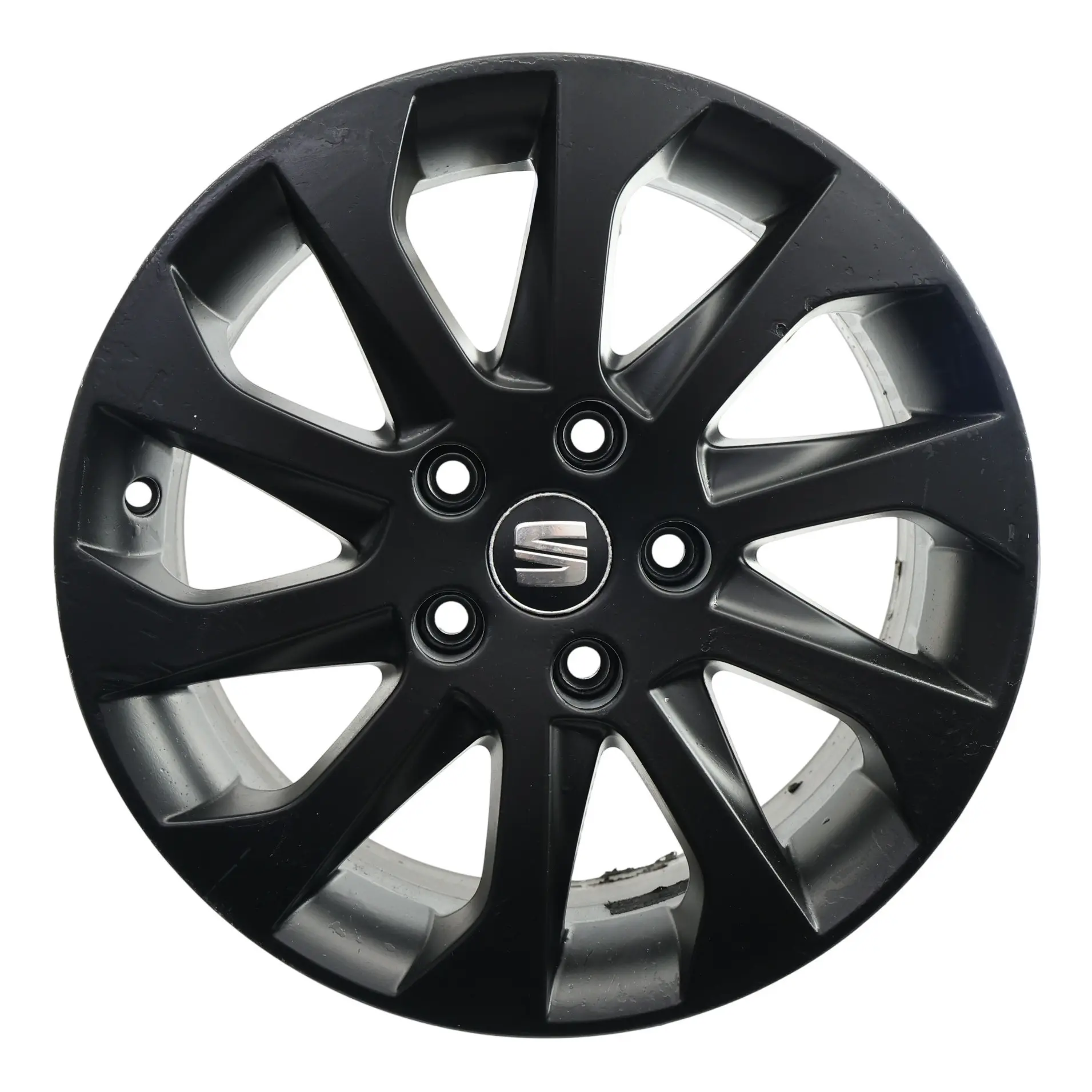 Seat Leon Mk3 5F Alufelge Schwarz 16" 6,5J ET:46 Stern Speiche 5F0601025A