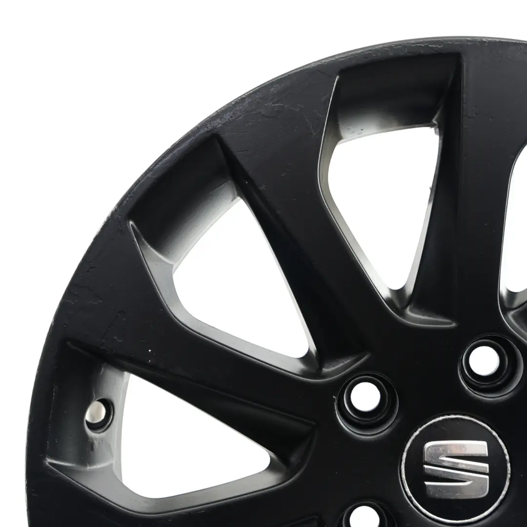 Seat Leon Mk3 5F Wheel Rim Alloy Black 16" 6,5J ET:46 Star Spoke - SKU 5F0601025A-3 - Part number 5F0601025A
