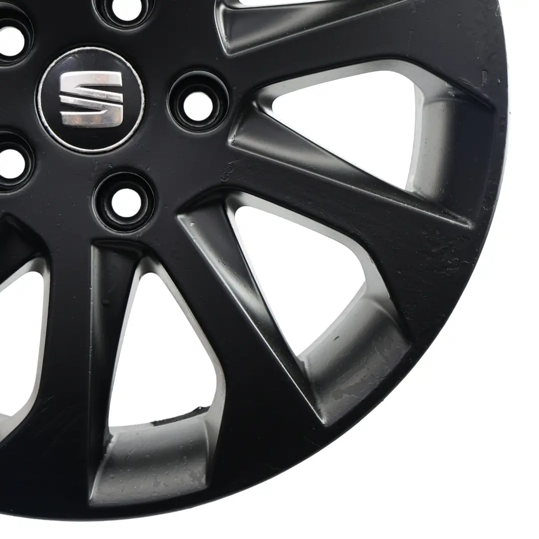 Mk3 5F Llanta Aleación Negro 16" 6,5J ET:46 Star Spoke para Seat Leon con número de pieza 5F0601025A Seat Leon Mk3 5F Llanta Aleación Negro 16" 6,5J ET:46 Star Spoke - SKU 5F0601025A-3 - Número de pieza 5F0601025A